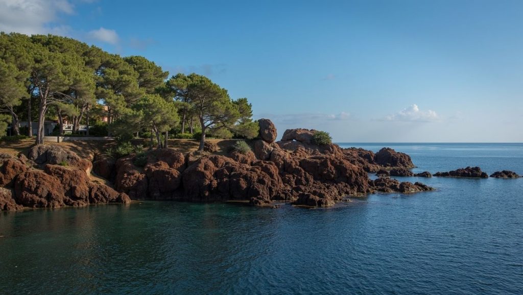 plage de la Pointe Notre Dame - Saint-Raphaël, Côte d'Azur