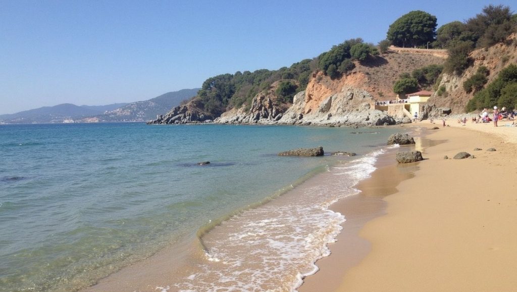 Plage du Treuil - La Croix-Valmer, Côte d'Azur