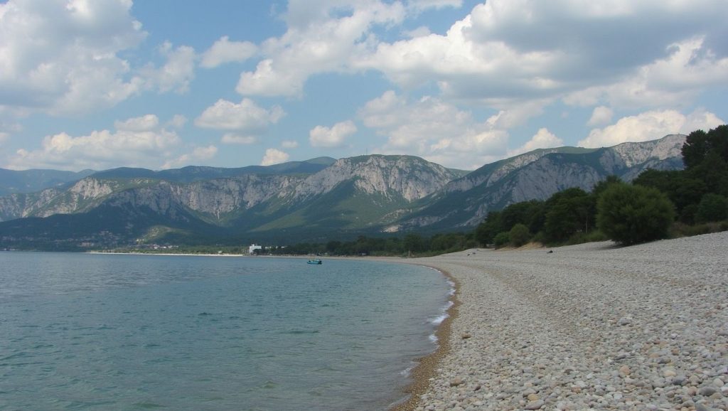 Plage Margaridon - Les Salles-sur-Verdon, Côte d'Azur