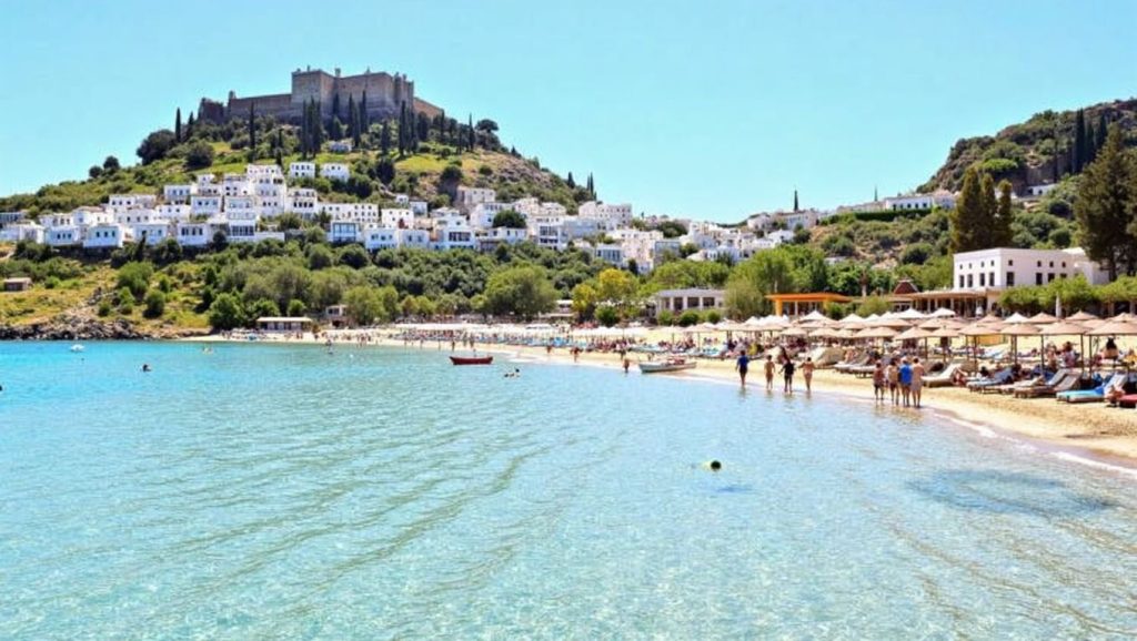 Lindos Beach - Rodas, Grecia
