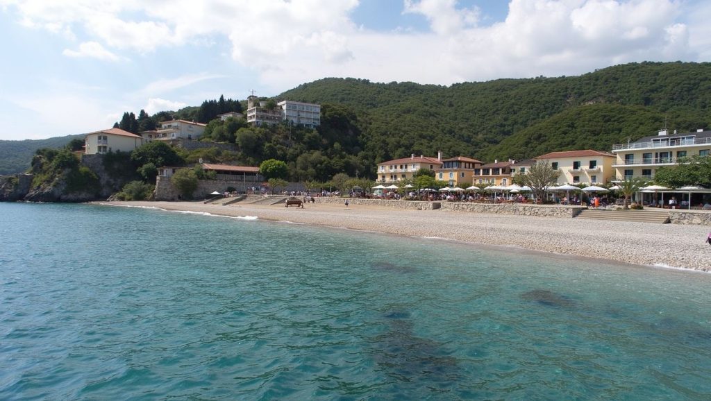 Central Square Poros - Cefalonia, Grecia
