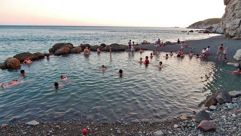 Playa Therma (Aguas Termales) - Kos, Grecia