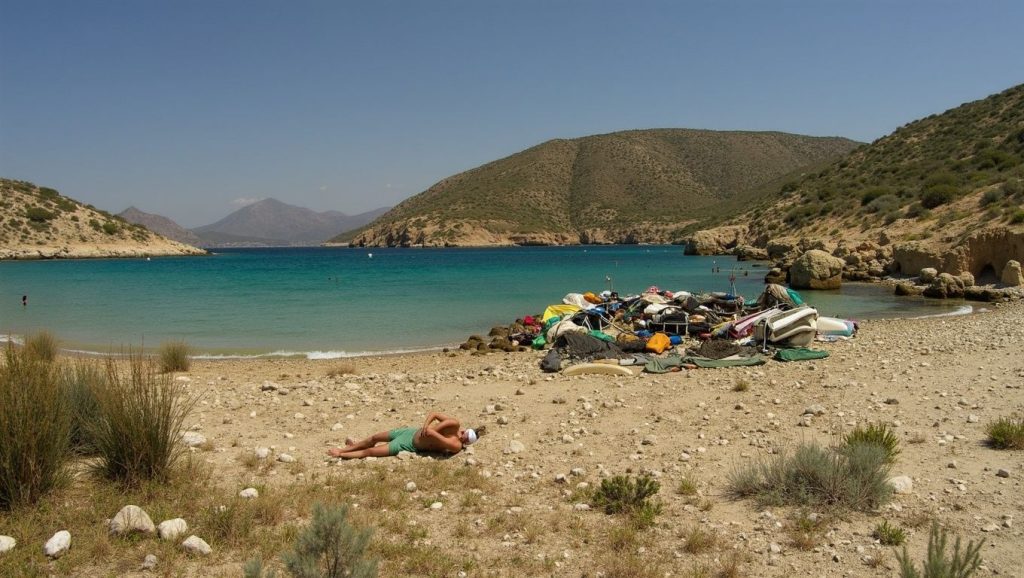Vorini Spilia - Naxos, Grecia