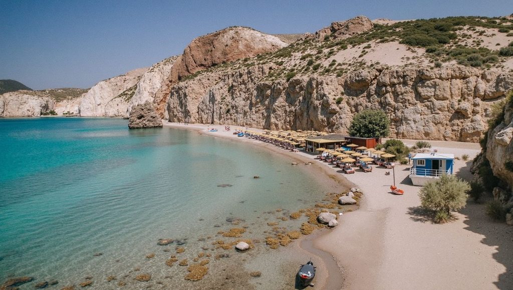 Gerania - Milos, Grecia