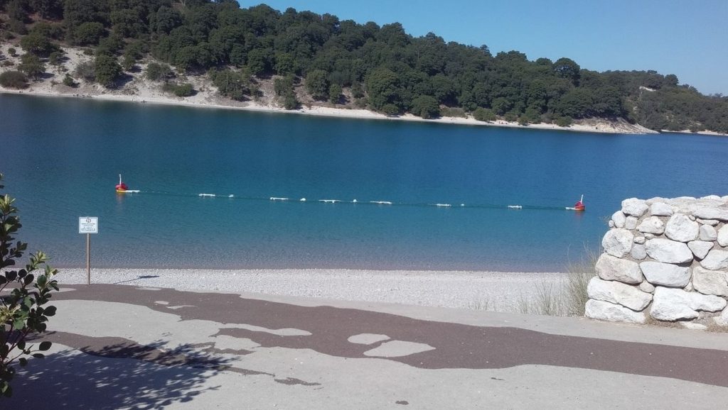 Plage de Bauduen - Bauduen, Côte d'Azur