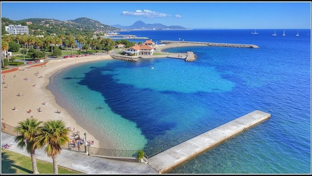Plages du Mourillon - Toulon, Côte d'Azur