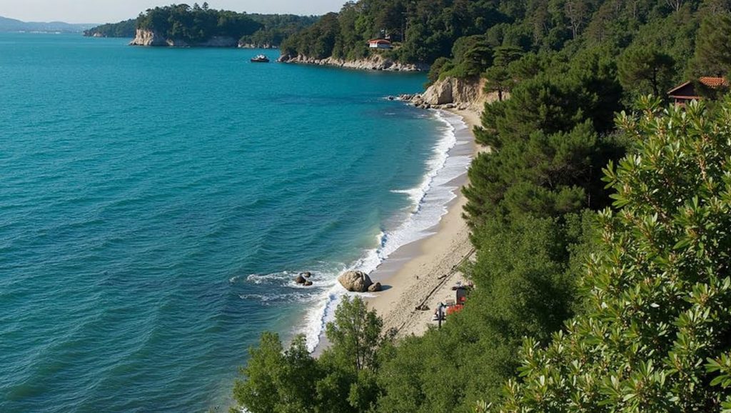 Plage naturiste du Monaco - Le Pradet, Côte d'Azur