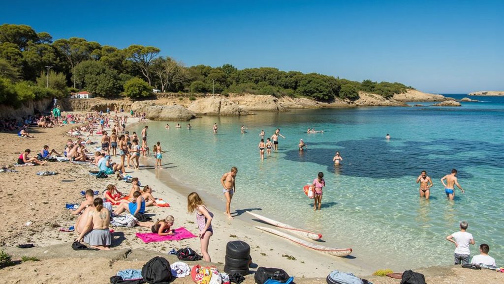 Plage de Port-Manh - Hyères, Côte d'Azur
