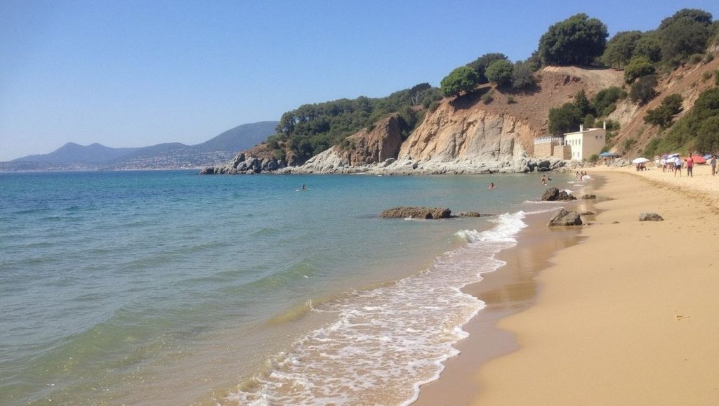 Plage de Jovat - La Croix-Valmer, Côte d'Azur