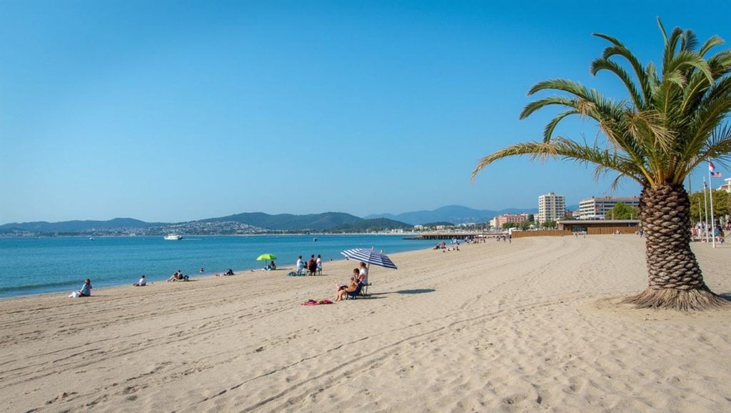 Plage des Esclamandes - Fréjus, Côte d'Azur