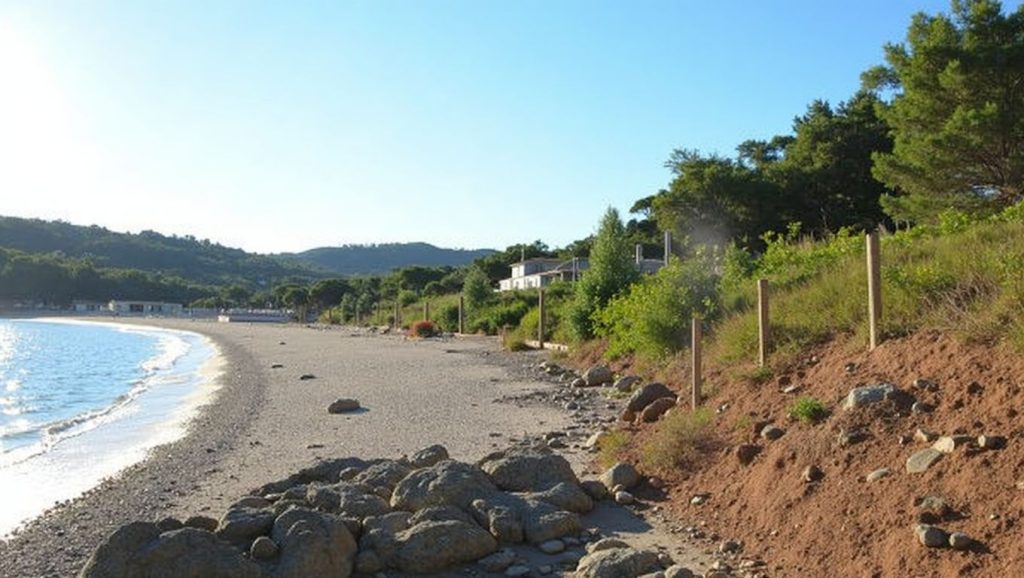 Plage de Briande - La Croix-Valmer, Côte d'Azur