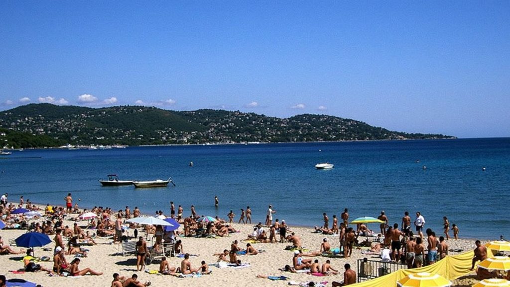 Plage de la Garonnette - Sainte-Maxime, Côte d'Azur
