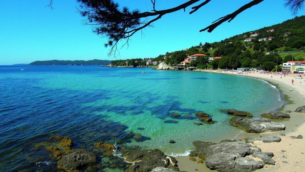 Plage du Rossignol - Le Lavandou, Côte d'Azur
