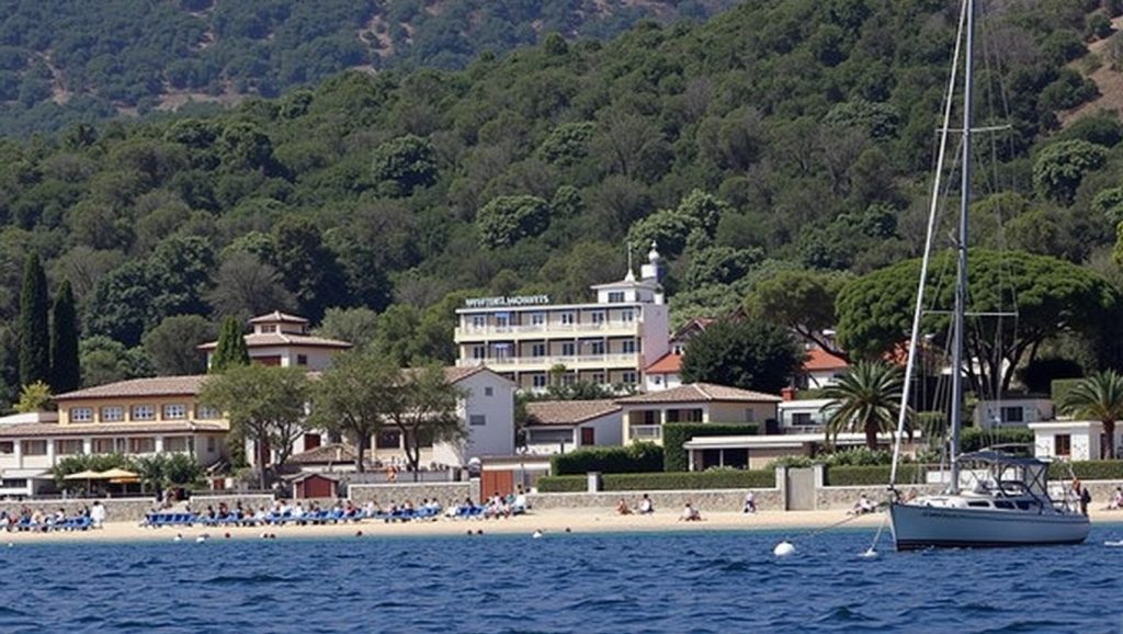 Plage du Cap Nègre - Le Lavandou, Côte d'Azur