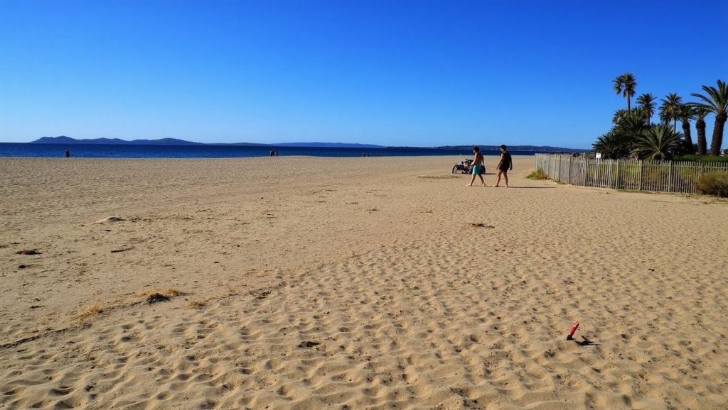 Plage de l'Ayguade - Hyères, Côte d'Azur