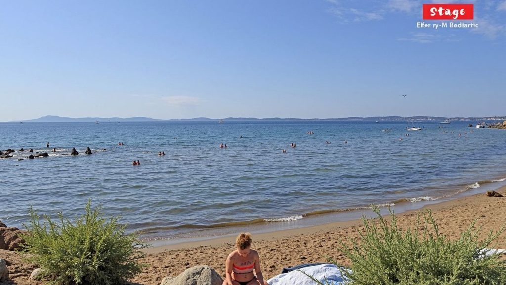 Plage Bona - Hyères, Côte d'Azur
