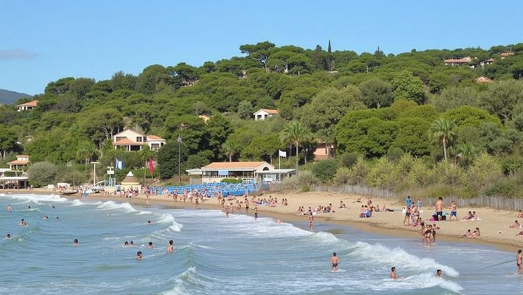 Plage du Vergeron - La Croix-Valmer, Côte d'Azur