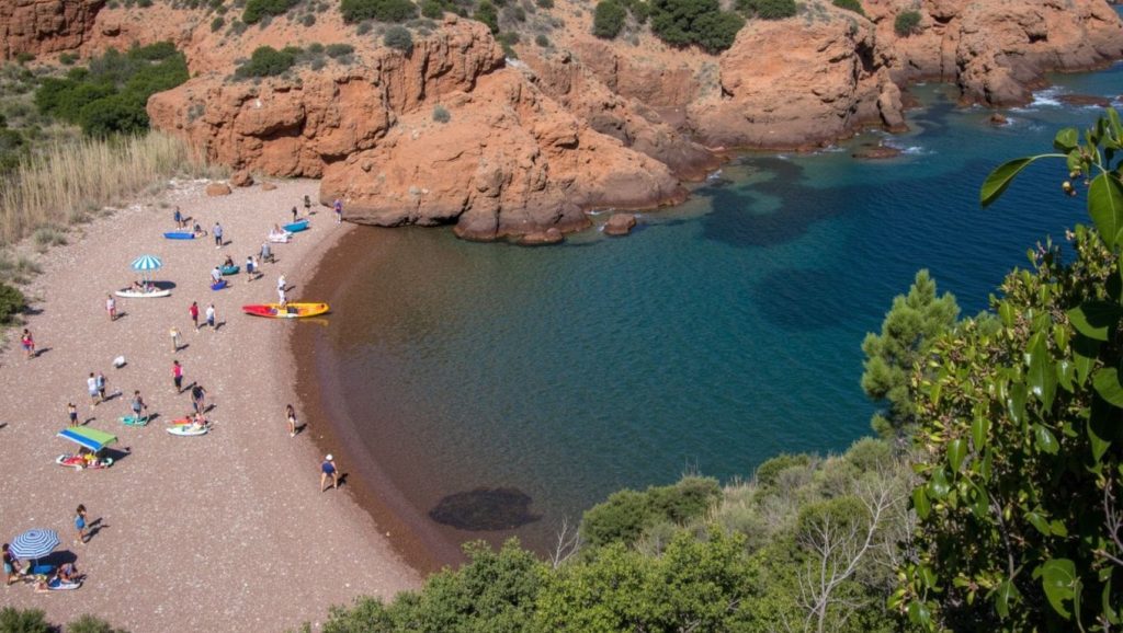 Calanque du Petit Caneiret - Saint-Raphaël, Côte d'Azur