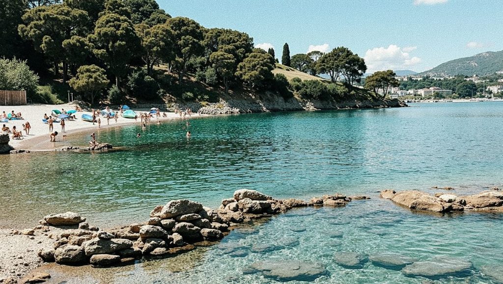 Beach Brieux - Saint-Raphaël, Côte d'Azur