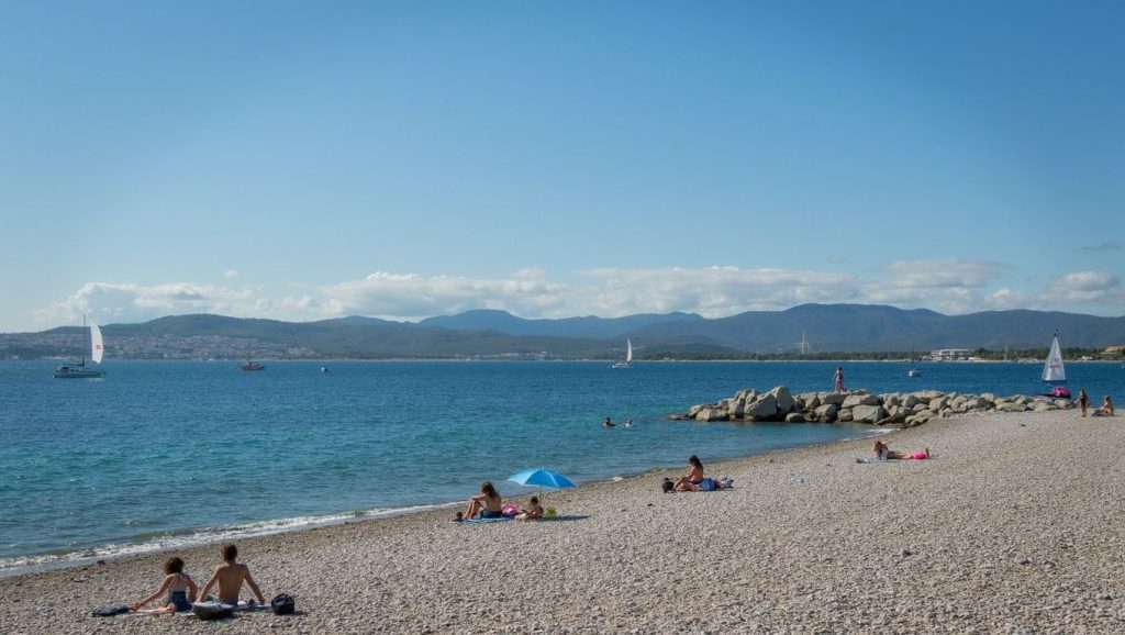 Plage Beau Rivage - Saint-Raphaël, Côte d'Azur