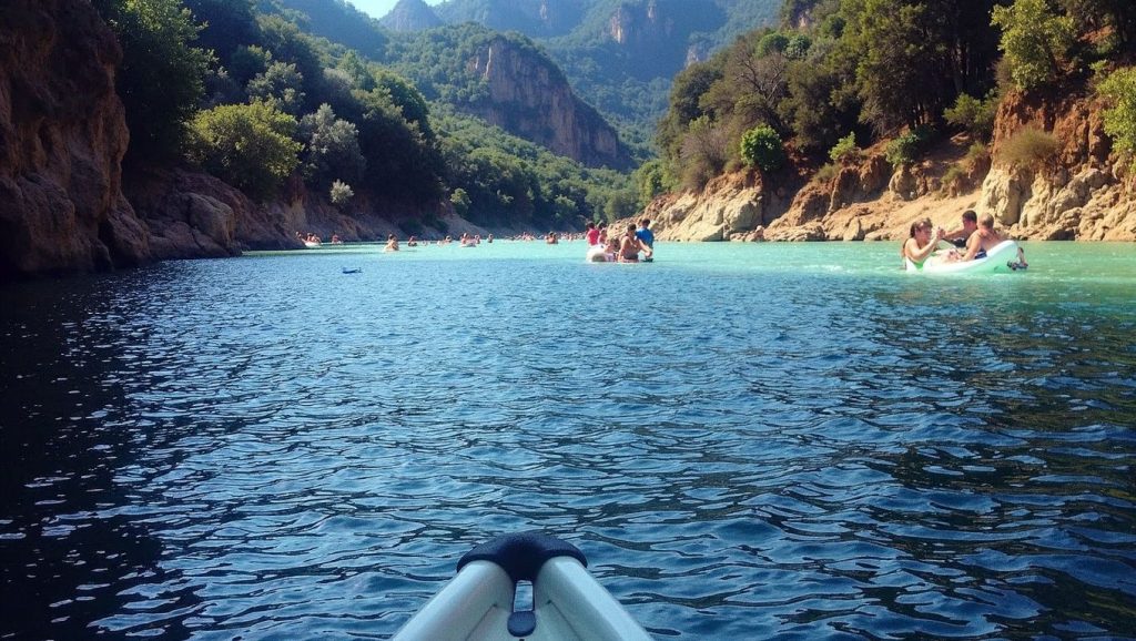 Plage "Au droit des deux campings" - Les Salles-sur-Verdon, Côte d'Azur