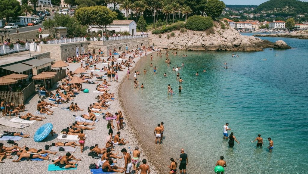 Plage de Chabassole - Aiguines, Côte d'Azur