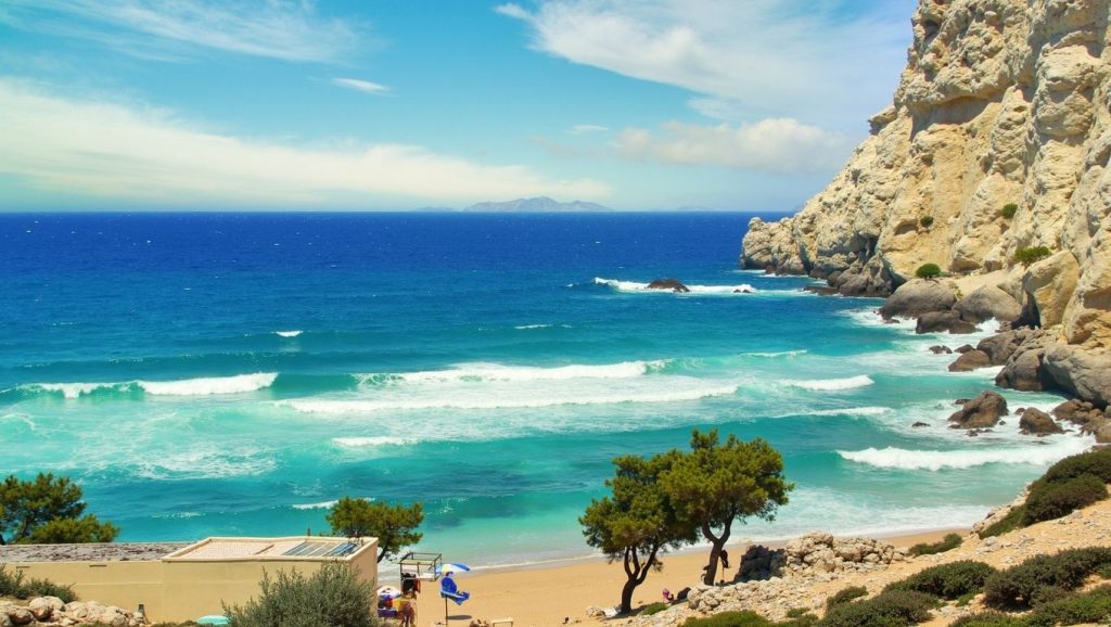 Kokkini Ammos Beach - Rodas, Grecia