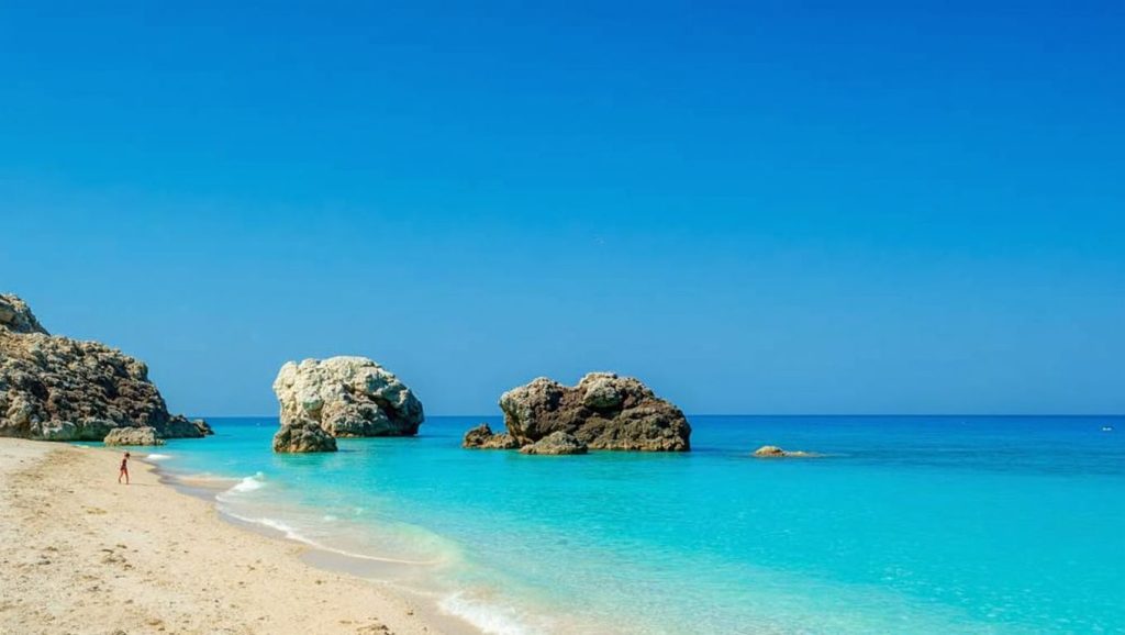 Megali Petra - Lefkada, Grecia