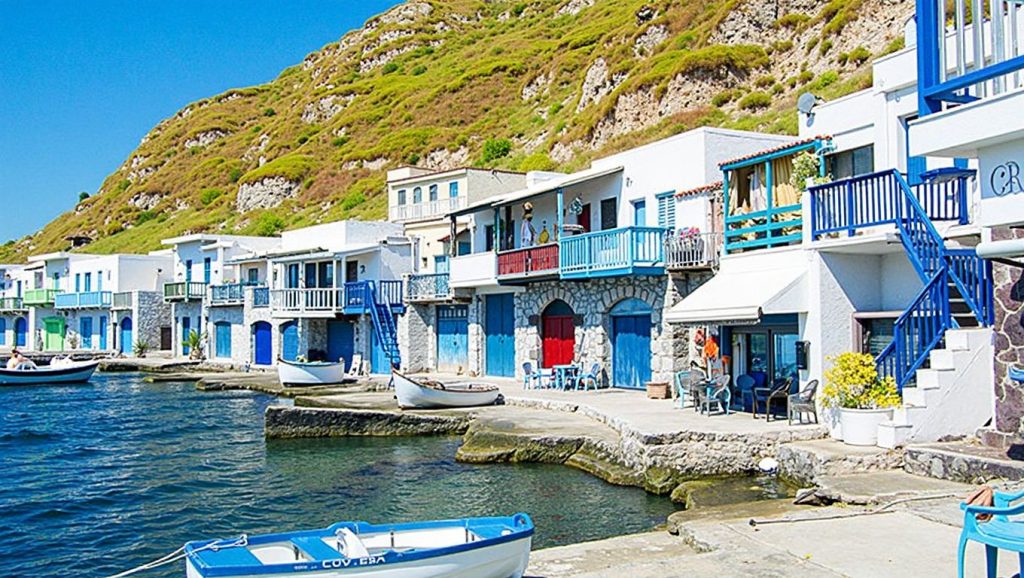 Klima-Fourkovouni - Milos, Grecia