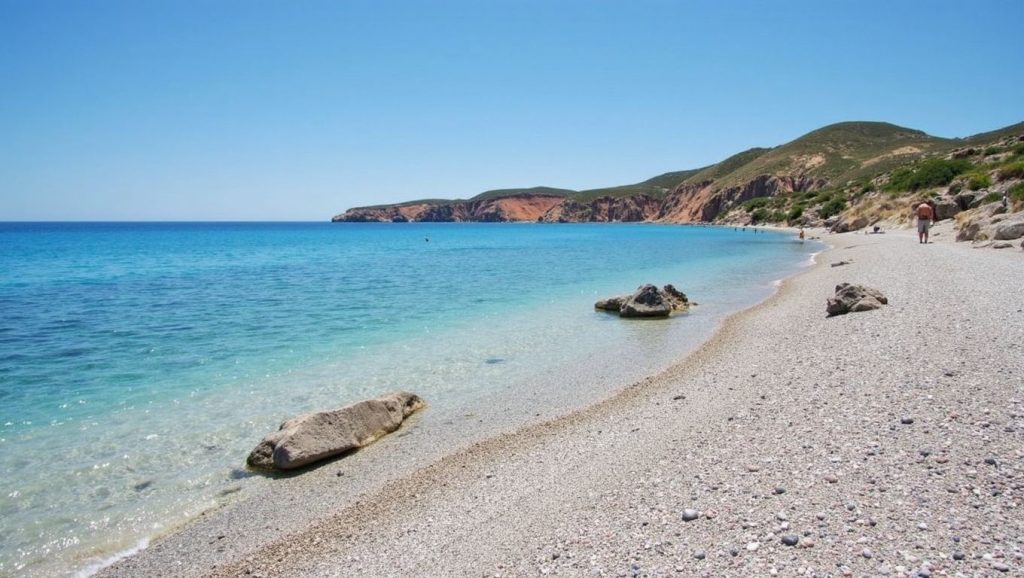 Tria Pigadia - Milos, Grecia