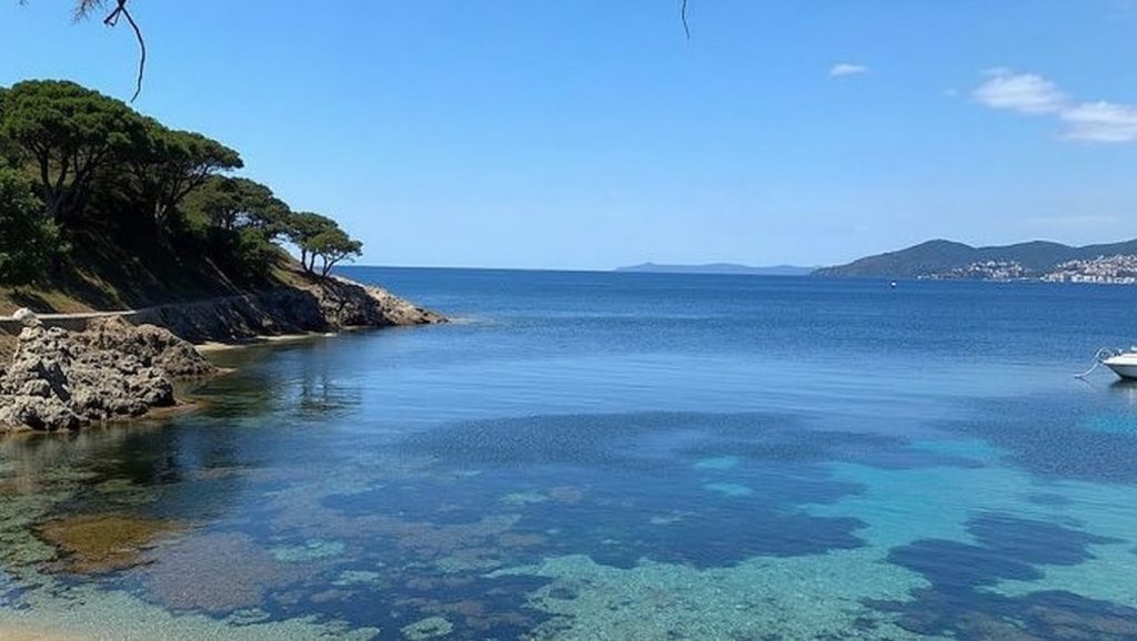 Plage du Brouis - La Croix-Valmer, Côte d'Azur