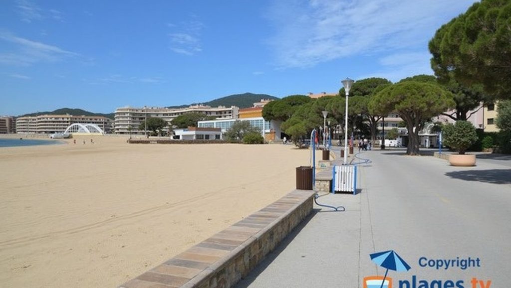 Plage du centre ville - Sainte-Maxime, Côte d'Azur