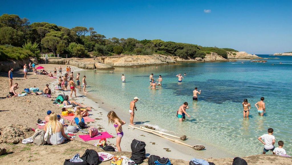 Plage du Pontillon - Hyères, Côte d'Azur