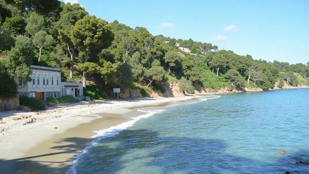Plage de Jean Blanc - Le Lavandou, Côte d'Azur