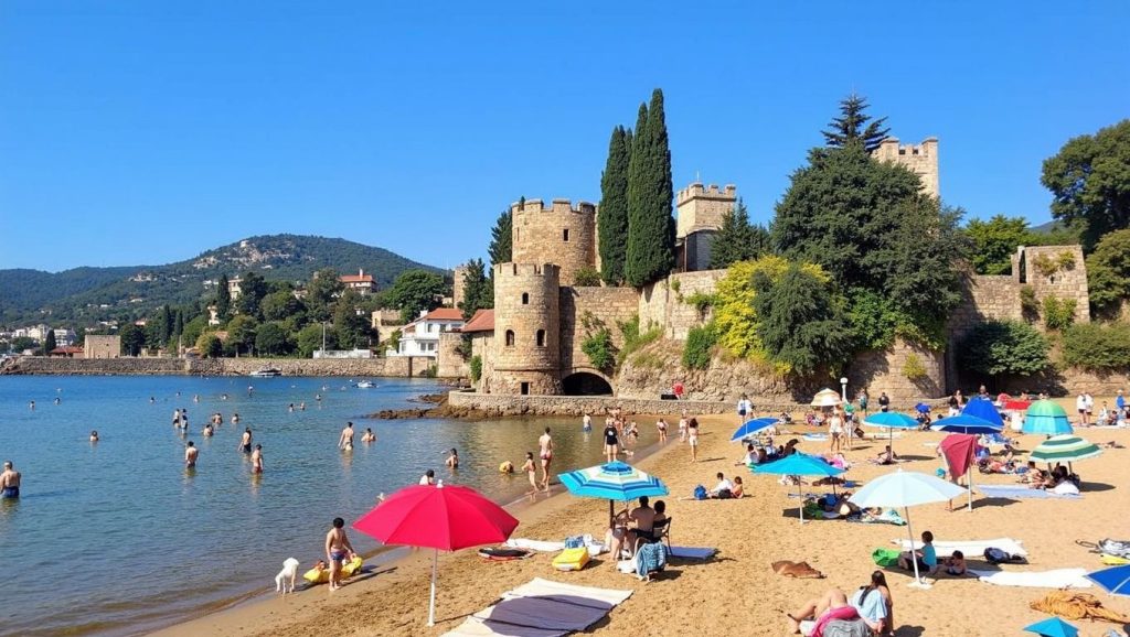 Plage de Robinson - Mandelieu-la-Napoule, Côte d'Azur