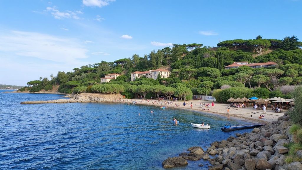 Plage de la Garrigue - Saint-Tropez, Côte d'Azur