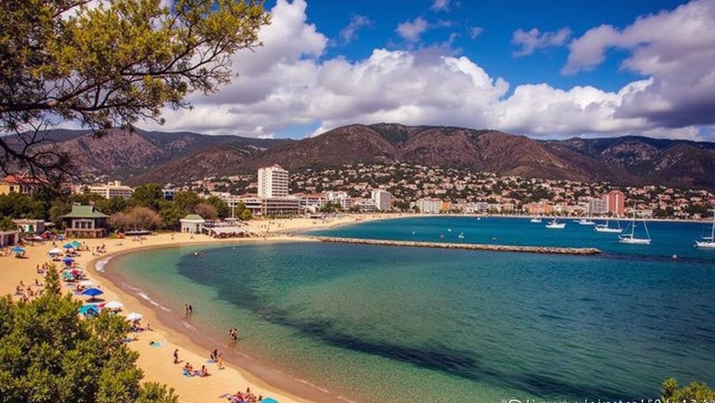 Plage de la Reine Jeanne - Bormes-les-Mimosas, Côte d'Azur
