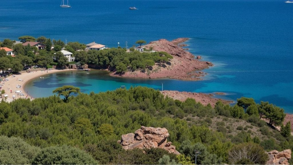Plage de la Péguière - Saint-Raphaël, Côte d'Azur