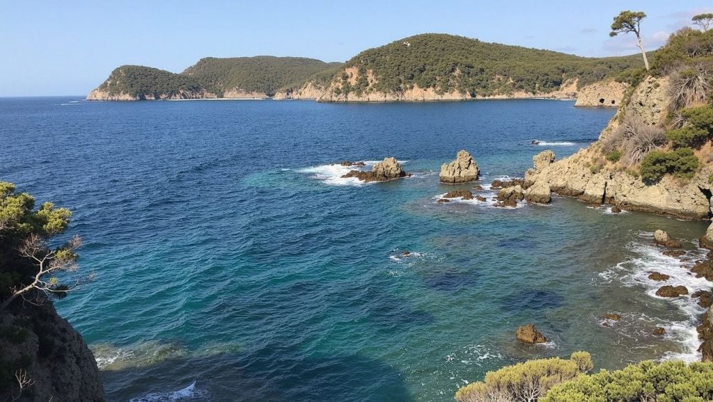 Plage du Pentagone - Hyères, Côte d'Azur