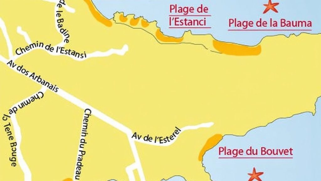 Plage de l'Estanci - Hyères, Côte d'Azur