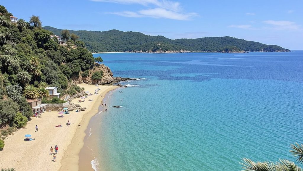 Plage de Sylvabelle - La Croix-Valmer, Côte d'Azur