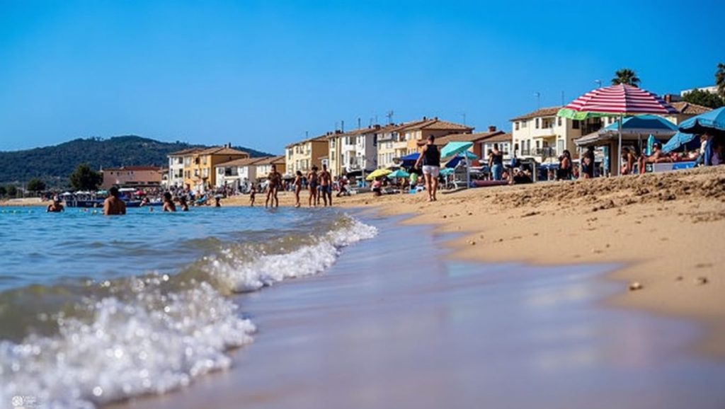 Plage de Europe - Grimaud, Côte d'Azur