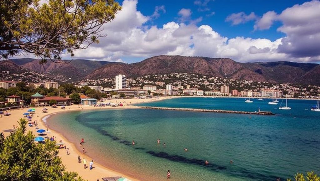 Plage de la Chapelle Saint-Georges - Bormes-les-Mimosas, Côte d'Azur