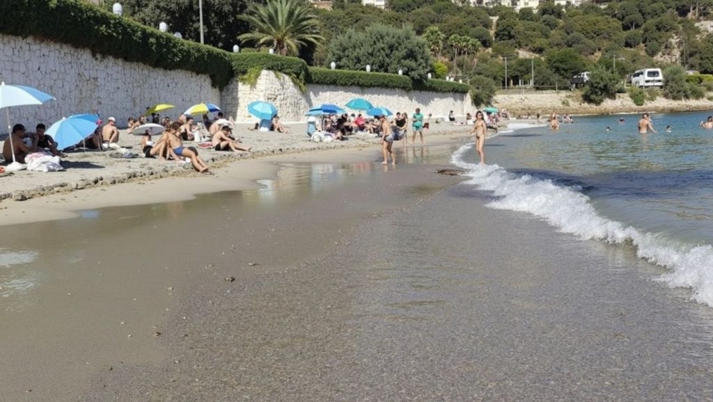 Plage de la Pinède - Roquebrune-sur-Argens, Côte d'Azur