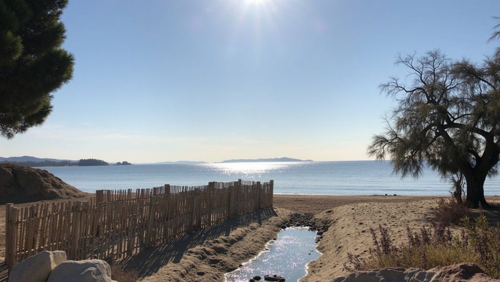 Plage du Cap Blanc - Bormes-les-Mimosas, Côte d'Azur