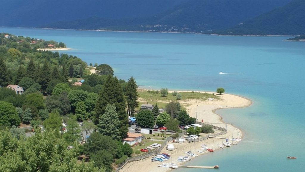 Plage Vigne d'Aiguines - Les Salles-sur-Verdon, Côte d'Azur