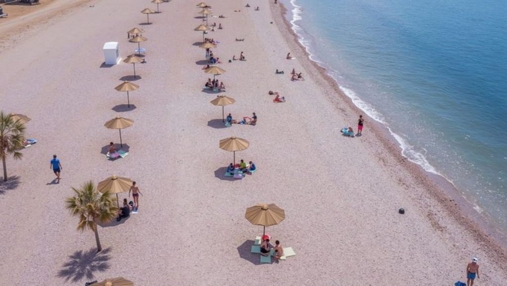 Glyfada Beach - Rodas, Grecia