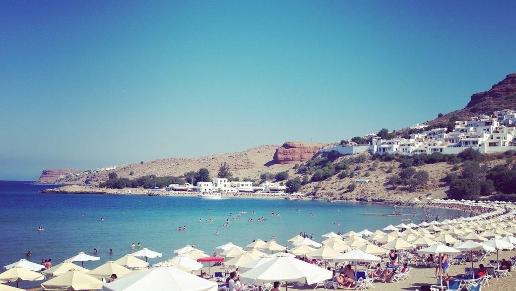 Lindos Beach - Rodas, Grecia