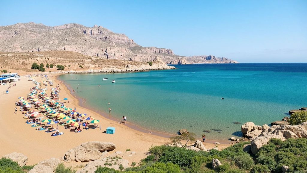 Grande Blue Beach - Rodas, Grecia