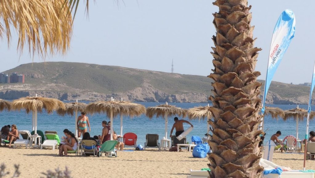 Golden Beach (Chrysi Akti) - Paros, Grecia